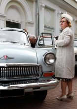 Гостья из прошлого)) / Дни истории в саду Эрмитаж 2012