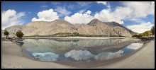 Река Инд, Пакистан / панорама 12 кадров