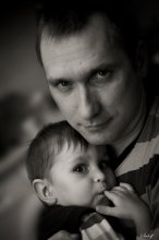 Отец и сын / нечаянный портрет