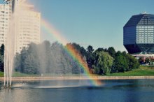 the rainbow / городская природа