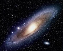 Галактика M31-Андромеда / Самая близкая к нам галактико и с каторай мы сталкнемся чириз 3 млрд. годиков...так што сабирайте чумаданы!