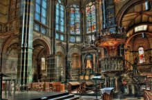 Sint Nicolaaskerk, Amsterdam (часть вторая2) / Если кому интересно: HDR из 5 кадров. РРРРРРРРаскрываем! Приятного просмотра.