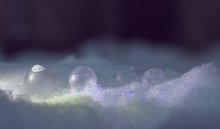 холодные пузырики / замерзшие мыльные пузыри