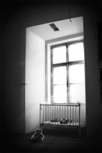 Колыбель / фото, которое я сделал в старом здании в Праге