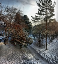 inner light / зимний пейзажик