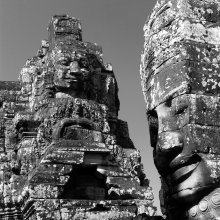 Камбоджа / Первый опыт снять скульптуру