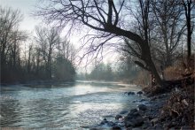 Латорица -горная река / 1 января в Карпатах