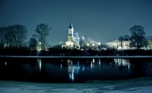 Вологда ночью / Ночная съемка храма