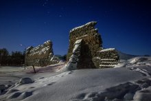 доисторический подснежник / замок в Крево