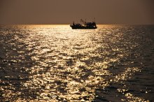 Закат на море / Тайланд, Адамандский залив