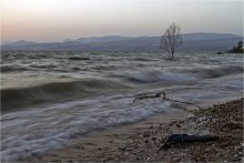 Не спокойно &quot;синее&quot; море.... / Озеро Кинерет,Израиль