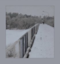&nbsp; / зима,мост