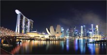 &nbsp; / Marina Bay, Singapore
Юго-Восточная Азия для меня началась не с привычного для многих Таиланда, а с Сингапура. Как это было можно посмотреть здесь - http://viktor-io.livejournal.com/16027.html