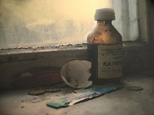 Натюрморт с календулой / и с яичной скорлупой