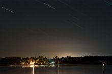 Белое озеро / ночная съёмка