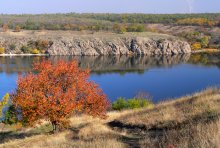 Тихая осень. / Старый Днепр. о.Хортица.