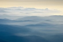 Долина голубых холмов / Юго-восточный Крым, вид со скал Тарах-Хая