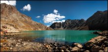 озеро Алаколь / моренное озеро Алаколь, Терскей Ала-Тоо, Киргизия