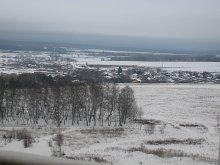 Россия во мгле / Подмосковье. Вид из окна