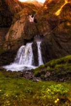 Водопад Чирхалю. / Дагестан. Самый мощный (по объёму воды) водопад Дагестана.