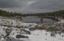 Озеро Киделю / Горный Алтай. Улаганский перевал. Сентябрь.