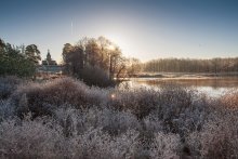 озеро Святое / морозное утро