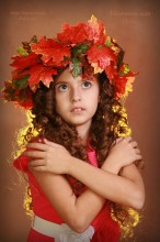 Леди Осень / Детский фотопроект Маленькая леди Осень.
