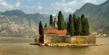 обитаемый остров / остров св.Георгия в боко-которской бухте,Черногория.
