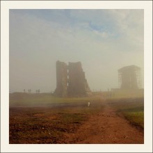 Наваградак / Замок столицы ВкЛ в тумане