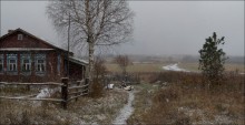 Первый снег в Новосергиево. / Владимирская область.