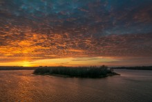 Закат в декабре / закат