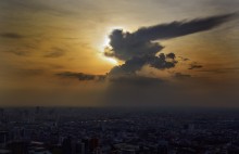 &quot;Облако-МОНСТР&quot; / Бангкок.Baiyoke sky.328 метров.(27.11.13...17:59)