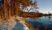 Последние лучи. / Река Друть.