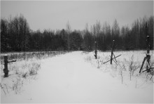 Январским вечером / __________________*
