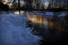 Зимний закат...9 / **********************