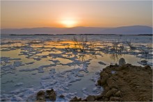Нежность восхода... / Израиль,Мертвое море
