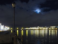 ночная Нева / Санкт-Петербург
