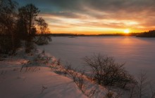 С первыми лучами... / Сибирь, декабрь месяц.