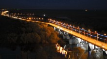 мост через Клязьму, Владимир / от Успенского собора замечательный вид на противоположный низинный берег Клязьмы.