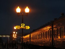 Вокзал / вечерняя романтика