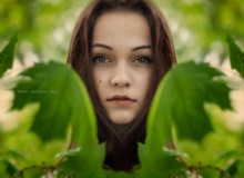Лесная фея. / Весенняя фантазия.Модель - Александрия Шарапова.