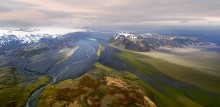 Исландия / снято с самолетика сесна