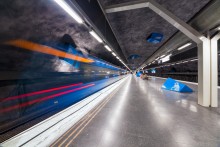 Стокгольм начинается с метро! / Один из самых необычных метрополитенов мира. Швеция.