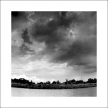 Ненастье / перед грозой на реке Мухавцем