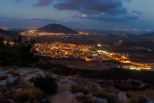 Вид на гору Фавор / Израиль