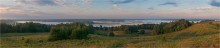 Струсто / Панорама оз. Струсто (вид с горы Маяк ранним утром)
