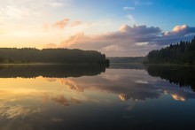Параллерные миры / Лесное озеро в Вологодской области