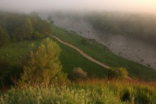 Утро тихой воды. / Утро Южного Буга . Винницкая область.