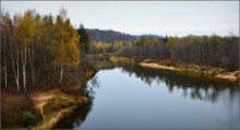 &nbsp; / Река Гауя. Сигулда . Латвия.