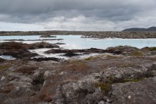 Голубая вода / Возле Голубой лагуны в Исландии